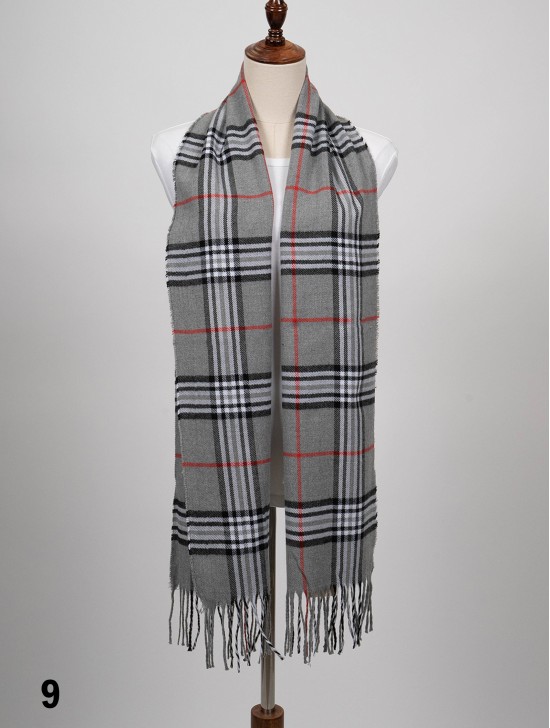 Fashion Plaid Premium Scarf